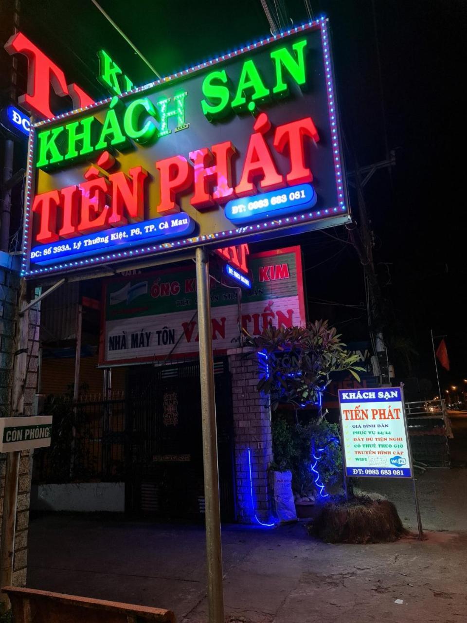 Khach San Tien Phat Cà Mau Eksteriør billede